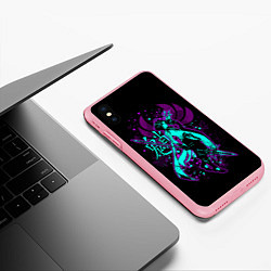 Чехол iPhone XS Max матовый GENSHIN IMPACT, СЯО, цвет: 3D-баблгам — фото 2