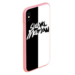Чехол iPhone XS Max матовый SLAVA MARLOW 6, цвет: 3D-баблгам — фото 2