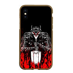 Чехол iPhone XS Max матовый BERSERK