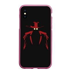 Чехол iPhone XS Max матовый Alucard