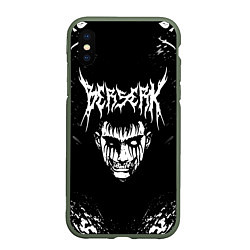 Чехол iPhone XS Max матовый BERSERK БЕРСЕРК