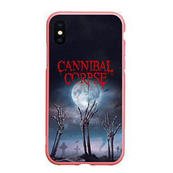 Чехол iPhone XS Max матовый Cannibal Corpse Труп Каннибала Z