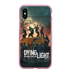 Чехол iPhone XS Max матовый Dying Light