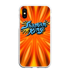 Чехол iPhone XS Max матовый Shaman King