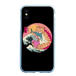 Чехол iPhone XS Max матовый CATZILLA