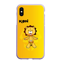 Чехол iPhone XS Max матовый Kon Bleach