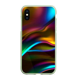 Чехол iPhone XS Max матовый Градиент