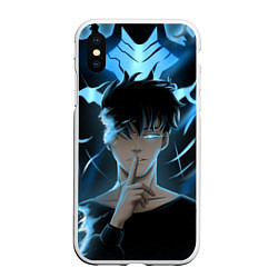 Чехол iPhone XS Max матовый Solo leveling Manga