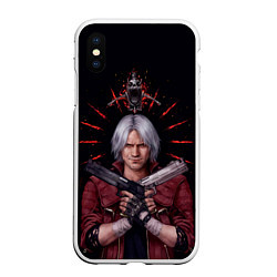 Чехол iPhone XS Max матовый Saint Dante