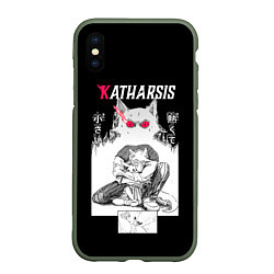 Чехол iPhone XS Max матовый Katharsis Beastars