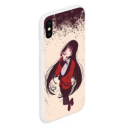 Чехол iPhone XS Max матовый Kakegurui Yumeko Jabami Z, цвет: 3D-белый — фото 2