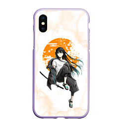 Чехол iPhone XS Max матовый Муичиро Токито Kimetsu no Yaiba