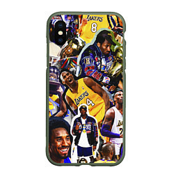 Чехол iPhone XS Max матовый КОБИ БРАЙАНТ KOBE BRYANT