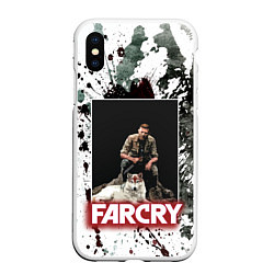 Чехол iPhone XS Max матовый FARCRY WOLF