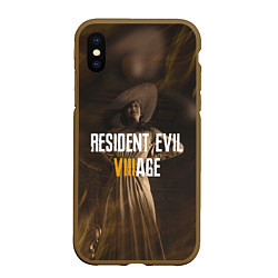 Чехол iPhone XS Max матовый RESIDENT EVIL VILLAGE ЛЕДИ ДИМИТРЕСКУ Z