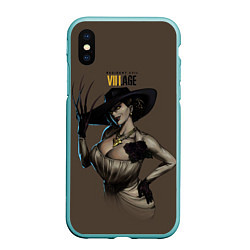 Чехол iPhone XS Max матовый Resident Evil Lady Dumitrescu