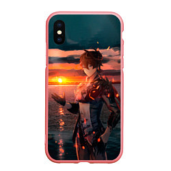 Чехол iPhone XS Max матовый Tartaglia art, цвет: 3D-баблгам