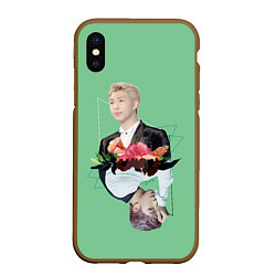 Чехол iPhone XS Max матовый RM x J-Hope