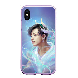 Чехол iPhone XS Max матовый Jeon BTS