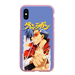 Чехол iPhone XS Max матовый Kamina