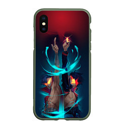 Чехол iPhone XS Max матовый Kamina & Simon