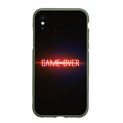 Чехол iPhone XS Max матовый Game Over