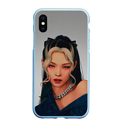 Чехол iPhone XS Max матовый Hot Jennie