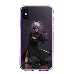 Чехол iPhone XS Max матовый Nier