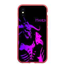 Чехол iPhone XS Max матовый Hades demon