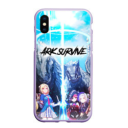 Чехол iPhone XS Max матовый Saint Ark