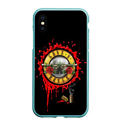 Чехол iPhone XS Max матовый GUNS N ROSES