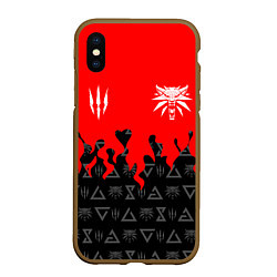 Чехол iPhone XS Max матовый THE WITCHER 5