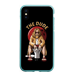 Чехол iPhone XS Max матовый THE DUDE Big Lebowski