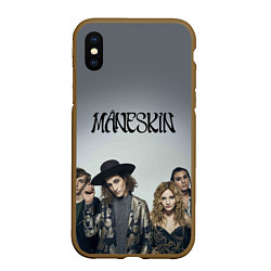 Чехол iPhone XS Max матовый Maneskin