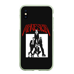 Чехол iPhone XS Max матовый Maneskin Rock Band