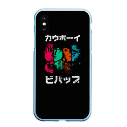 Чехол iPhone XS Max матовый Cowboy Bebop