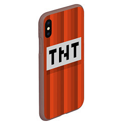 Чехол iPhone XS Max матовый TNT, цвет: 3D-коричневый — фото 2