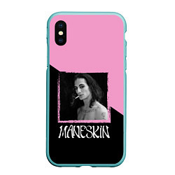 Чехол iPhone XS Max матовый Maneskin Domiano