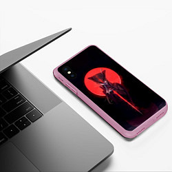 Чехол iPhone XS Max матовый Милаха Мари, цвет: 3D-розовый — фото 2