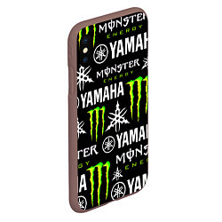 Чехол iPhone XS Max матовый YAMAHA X MONSTER SPORT, цвет: 3D-коричневый — фото 2