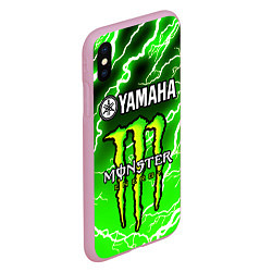 Чехол iPhone XS Max матовый YAMAHA X MONSTER SPORT, цвет: 3D-розовый — фото 2