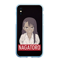 Чехол iPhone XS Max матовый Miss Nagatoro