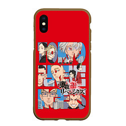 Чехол iPhone XS Max матовый Tokyo Revengers Токийские мстители Poster Z