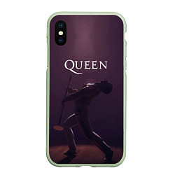 Чехол iPhone XS Max матовый Freddie Mercury Queen Z