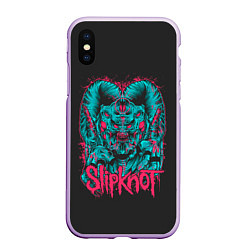 Чехол iPhone XS Max матовый Slipknot Monster