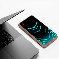 Чехол iPhone XS Max матовый DEAD SPACE АЙЗЕК КЛАРК, цвет: 3D-коричневый — фото 2