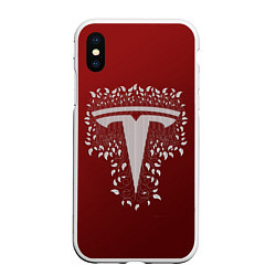 Чехол iPhone XS Max матовый BIO TESLA ТЕСЛА Z