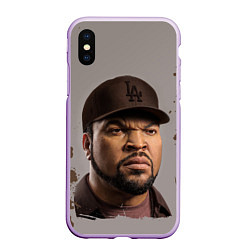 Чехол iPhone XS Max матовый Ice Cube Айс Куб Z