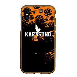 Чехол iPhone XS Max матовый KARASUNO КАРАСУНО