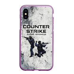 Чехол iPhone XS Max матовый COUNTER TERRORIST CS GO Z